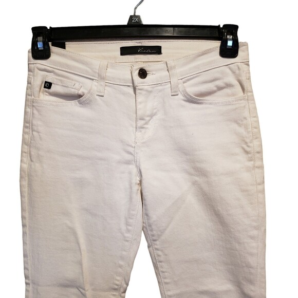 KanCan Jeans Women 26 White Estilo BkE1013R Denim Stretch Pants - Picture 7 of 7